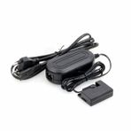 DR-E10 DC Bağlayıcı LP-E10 Dummy Pil AC Güç Adaptör Seti Canon EOS 1100D 1200D 1300D 2000D 4000D Rebel T3 T5 T6 T7 T100, Kiss X50 X70 Kamera