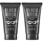 Dr. EA Laboratories Soyulabilir Siyah Maske - Siyah Nokta Ve Sivilce Karşıtı 75ml (2 paketi)