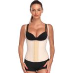 Dr.fitto Latex Çelik Balenli Kopçalı Vücut Şekillendirici Askılı Tip Korse Ten DR301 - 52