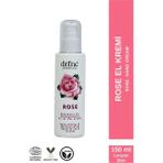 dr.fnc ECOCERT Sertifikalı Besleyici ve Nemlendirici Doğal Gül El Kremi -Isparta'dan - 150 Ml