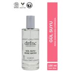 dr.fnc Ecocert sertifikalı Isparta üretimi Yağı alınmamış %100 Saf ve Doğal Gül Suyu 100 Ml Sprey