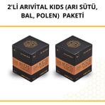 Dr. Fuat Balcı 2'li Arıvital Kids (Arı Sütü, Bal, Polen) Paketi - 500 gr