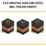 Dr. Fuat Balcı 3'lü Arıvital Kids (Arı Sütü, Bal, Polen) Paketi - 750 gr