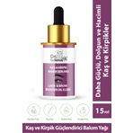 Dr. Galenus Kaş & Kirpik Bakım Serumu ( Argan Yağı - Hint Yağı - Badem Yağı - E Vitamini ) 15 ml