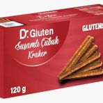 Dr. Gluten 120 gr Glutensiz Susamlı Kraker