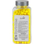 Dr. Gusto 8 mm Sarı Boncuk Şeker 250 gr – Pasta ve Tatlı Dekor Süsü - 250 gr