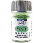 Dr. Gusto Dekoratif Yenilmeyen Yeşil Toz Sim Boya 10 gr - 1 Adet