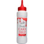 Dr. Gusto Kırmızı Cake Drip 250 g – Pasta, Kek ve Tatlı Üzeri Çikolata Kaplama Sosu