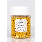 Dr. Gusto Pasta Süsleme Şekeri / 4 mm Boncuk Şeker 45 gr Altın