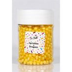 Dr. Gusto Pasta Süsleme Şekeri / 4 mm Boncuk Şeker 45 gr Sarı