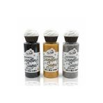Dr. Gusto Sanding Şeker 3’lü Set 100 Gr – Altın, Gümüş ve Siyah Pasta & Tatlı Süsleme Şekeri