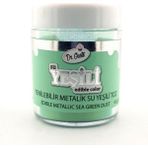Dr. Gusto Yenilebilir Kristal Yeşili Metalik Toz Sim Boya 10 gr - 1 Adet