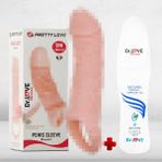 Dr. Love 2.5 Cm Dolgulu Silikon Uzatmalı Penis Kılıfı + Dr. Love - 1