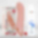 Dr. Love 2.5 cm Dolgulu Silikon Uzatmalı Penis Kılıfı + Dr. Love