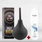 Dr. Love Cinsel Ilişki Öncesi Anal Kanal Temizleme Pompası + Dr. Love - yok