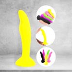 Dr. Love Dolphin Plug Tıkaç Dildo 10,3 Cm Tescilli Tasarım Sarı