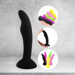 Dr. Love Dolphin Plug Tıkaç,Dildo 10,3cm Tescilli Tasarım Siyah