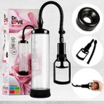 Dr. Love Penis Pump Men Güçlü Vakumlu Penis Pompası Silikon Başlıklı - 1