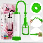 Dr. Love Penis Pump Men Güçlü Vakumlu Yeşil Penis Pompası Silikon Başlıklı - 1