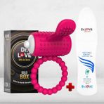 Dr. Love Silikon Güçlü Titreşimli Klitoral Uyarıcılı Penis Halkası Yüzüğü + Dr. Love - 10