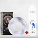 Dr. Love Silikon Penis Halkası Yüzüğü Transparan + Dr. Love - yok
