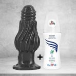 Dr. Love Tomurcuk Plug Tıkaç 12,3 cm Siyah Dildo Tescilli Tasarım