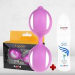 Dr. Love Vajina Içi Egsersiz Için Kegel Topu Mor + Dr. Love