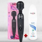 Dr. Love Yeni Nesil Klitoral Vibratör Masaj Aleti Siyah + Dr. Love