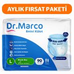 Dr. Marco Yetişkin Large 90 Adet Emici Külot