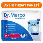 Dr. Marco Yetişkin Medium 90 Adet Emici Külot