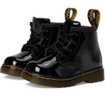 Dr. Martens Core Brooklee kız çocuk botu, Siyah Patent Lamper 002, 20 EU