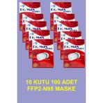 Dr. Max Antivir Ffp2 N95 Meltblown Maske 5 Katlı Koruma 100'LÜ - 100 Adet