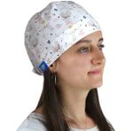 Dr. Mia Dr.mia Desenli Ameliyathane Bonesi Cerrahi Bone Doktor Hemşire Bone Aşçı Bone - Beyaz