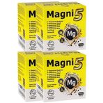 DR MÜYE Magnezyum 5 Etkili Form 12 Aylık 360 Kapsül B6 D3 Vit Magni5 Bisglisinat Taurat Sitrat Malat 4'lü