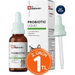 Dr. Nature's Kedi Probiyotik Damla 50 ml Canlı Probiyotik İçeren Sindirim Desteği İçin