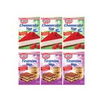Dr. Oetker 3 Adet Cheesecake Yap 222 Gr+ 3 Adet Tiramisu Yap 91 Gr