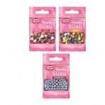 Dr. Oetker 3x10 gr Gümüş İnci + Yıldız + Kalp Pasta Süsü