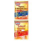 Dr. Oetker Dr.oetker 15'li Set 15 Şekerli Vanilin + 15 Hamur Kabartma Tozu HST.DOP.1
