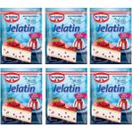Dr. Oetker Dr.oetker Jelatin 6 gr x6 Hızlı ve Kolay Çözünür %100 Sığır Jelatini ile İdeal Kıvam Sağlar