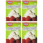 Dr. Oetker Glutensiz Krem Şanti 72 gr x 4 Adet