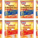 Dr.Oetker Kabartma Tozu 15 li + Vanilya 15 li x 8 li Ekonomik Paket