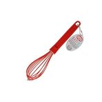 Dr. Oetker Silikon çırpma teli FLEXXIBLE Love, pratik çırpma teli, yüksek kaliteli platin silikon, bulaşık makinesinde yıkanabilir, kullanışlı balon çırpma teli, asılabilir (Renk: Kırmızı), miktar: 1