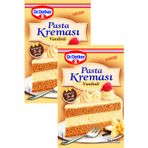 Dr. Oetker Vanilinli Pasta Kreması 130 gr x 2 Adet