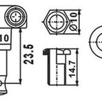 DR PARTS EMH7002CR 6'lı Krom Akort Kulağı Elektrogitar Set