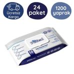 Dr.Pedical 24 Paket 1200 Yaprak Vücut Temizleme Havlusu