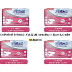 Dr.pedical Belbantlı Tekstil Yüzey Hasta Bezi Xxl 2xl 120 Adet 2XL