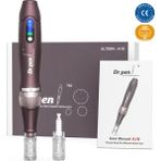 Dr. Pen Auto Microneedle System Dr. Pen A10 Kablosuz Dermapen Cihazı Onarıcı Etkili Tüm Ciltler İçin İğne Uzunluk Ayarı