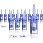Dr.pen Dermapen Iğnesi (10 Adet) A1 - A10 - A6 - N2 - M5 - M7 - E30 - Mym Cihazları ile Uyumlu - 36 PİN