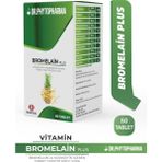 Dr. Phytofarma Bromelain, Kuersetin, Vitamin C, Vitamin D, Vitamin B12, Mate, Çinko, Krom İçeren Takviye 60 Tablet