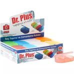 Dr. Plus Ilaç Saklama ve Zamanlama Kutusu 3 Bölmeli Mini 3 / KUTU=24ADET